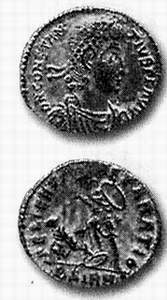  Монета Констанций. 