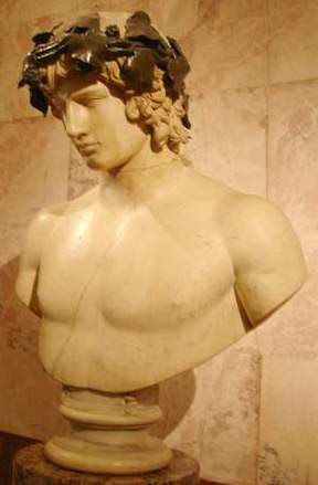 Римский юноша. (скульптурный портрет Антиноя, 2 в н.э.) Эрмитаж.