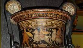 Всадники. Верх римской вазы. Эрмитаж. (Фото Лимарева В.Н.)“