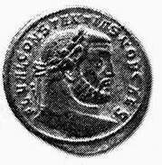  Монета Констанций Хлор. 