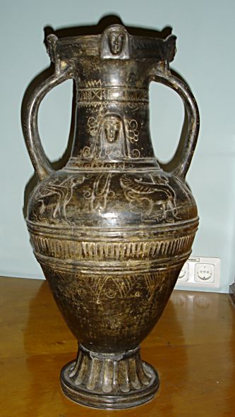 Этруская ваза. 6 век до н.э. Эрмитаж. Фото Лимарева В.Н.
