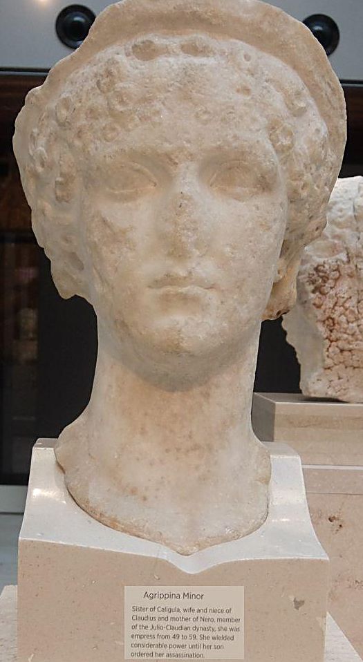 Мать императора Нерона - Агриппина. Архиологический музей Мадрида. (Фото Лимарева В.Н.)