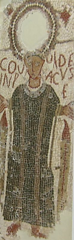 Проповедник.(Римская, христианская  мозаика 4-5 века). Тунис. (Фото Лимарева В.Н.)