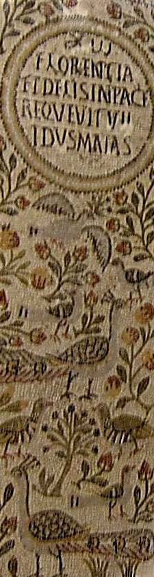 Райский сад. (Римская мозаика 4-5 века). ТУнис. (Фото Лимарева В.Н.)