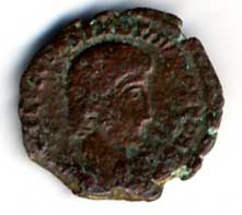 Монета Октавиан Август? (из коллекции Лимарева В.Н.)